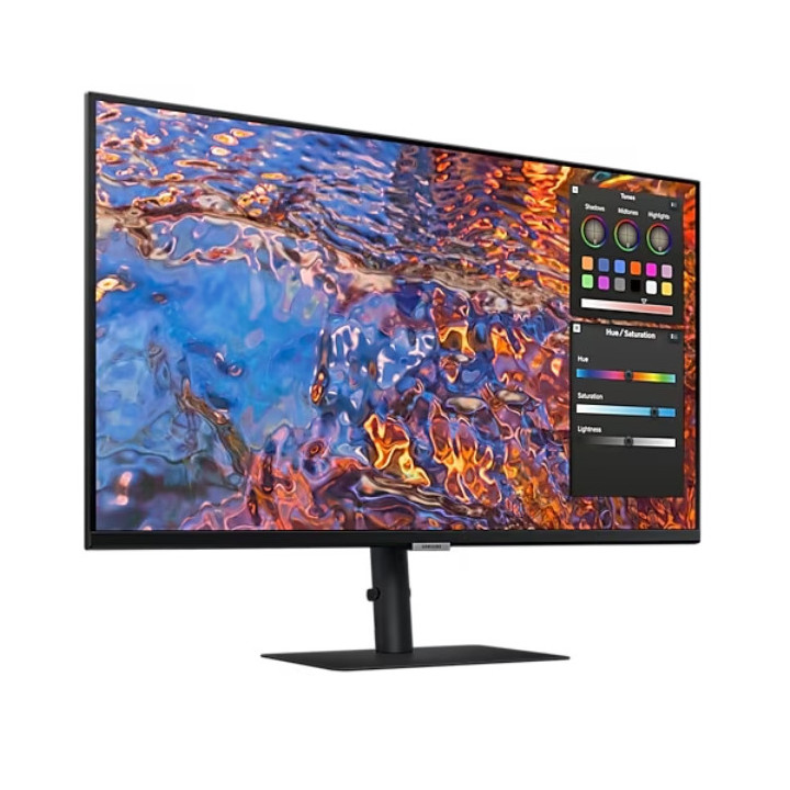 Монитор Samsung 32B800 32" IPS LED, 60Hz, 5 ms GTG, 3840x2160, 300 cd/m2, PBP, PIP, USB-C 90W, USB, DP, HDMI, Black - LS32B800PXPXEN
