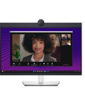Монитор Dell P2724DEB, 27.0" Video Conferencing AG, IPS, 5ms, 1000:1, 350 cd/m2, QHD (2560x1440), 99% sRGB, Webcam, 2x5W, Microphone, USB-C, USB, HDMI, DP, RJ45, Black