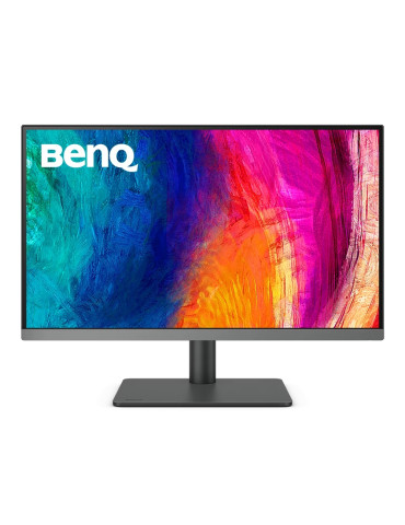 Монитор BenQ PD2706U, 27" IPS LED, 5ms, 3840x2160 4K UHD, Designer, AQCOLOR, 95% P3, 99% Rec.709, 99% sRGB, KVM Switch, ICCsync, CAD/CAM, DualView, HDMI, DP, Type-C, 2x2.5W, Gray - 9H.LLJLB.QBE