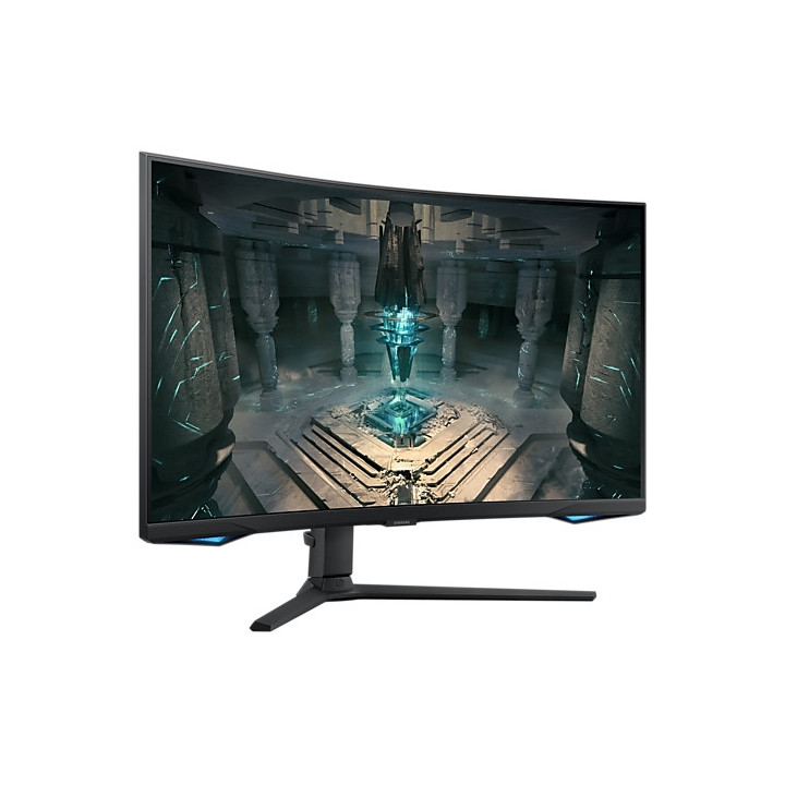 Монитор Samsung 32BG650 32" Odyssey G6 Smart, Curved 1000R, VA, 240Hz, 1 ms GTG, 2560x1440, Eye Saver, AMD FreeSync Premium Pro, DP, HDMI, USB, Wi-Fi, Bluetooth, Speakers, Black - LS32BG650EUXEN