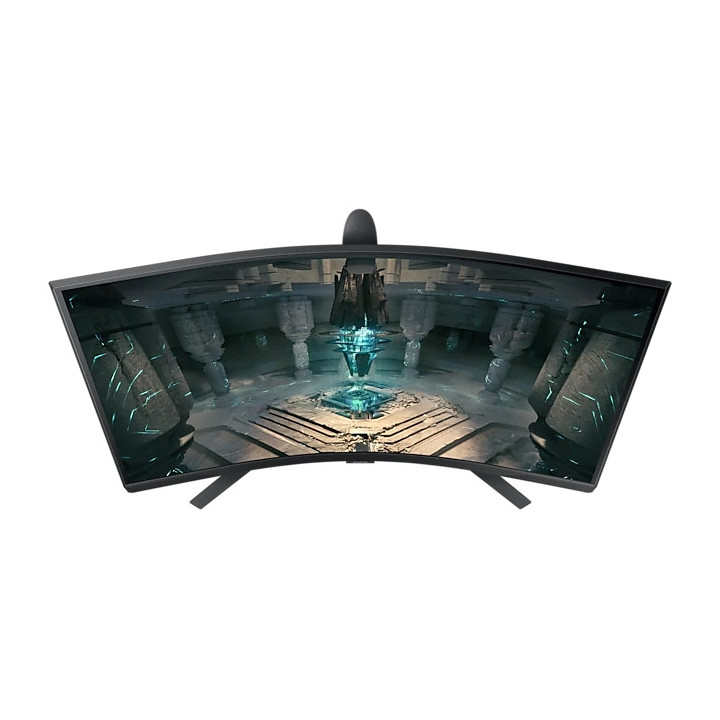 Монитор Samsung 32BG650 32" Odyssey G6 Smart, Curved 1000R, VA, 240Hz, 1 ms GTG, 2560x1440, Eye Saver, AMD FreeSync Premium Pro, DP, HDMI, USB, Wi-Fi, Bluetooth, Speakers, Black - LS32BG650EUXEN