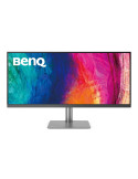 Монитор BenQ PD3420Q 34" IPS LED 5ms 3440x1440 2K QHD, Design Mon, WQHD, AQCOL.,100% sRGB,HDR400, CAD/CAM, DualView, HDMI, DP, USB-C, USB, 2x2.5W, Gray - 9H.LJHLB.QPE