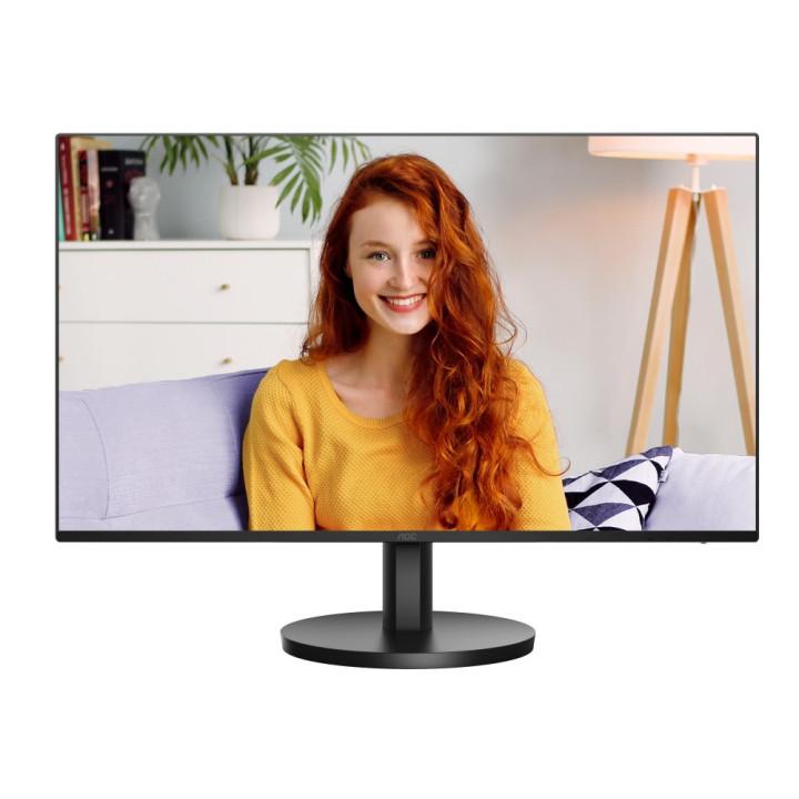 Монитор AOC 27B3HA2, 27" IPS WLED, 100Hz, 4ms GtG, 1ms MPRT, 250cd m/2, 1300:1, 20M:1 DCR, Adaptive Sync, Low Blue Mode, 2Wx2, D-SUB, HDMI