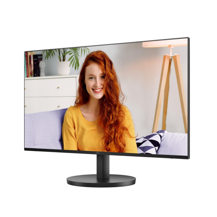 Монитор AOC 27B3HA2, 27" IPS WLED, 100Hz, 4ms GtG, 1ms MPRT, 250cd m/2, 1300:1, 20M:1 DCR, Adaptive Sync, Low Blue Mode, 2Wx2, D-SUB, HDMI