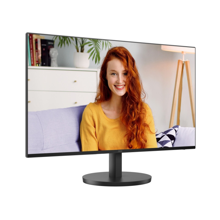 Монитор AOC 27B3HA2, 27" IPS WLED, 100Hz, 4ms GtG, 1ms MPRT, 250cd m/2, 1300:1, 20M:1 DCR, Adaptive Sync, Low Blue Mode, 2Wx2, D-SUB, HDMI