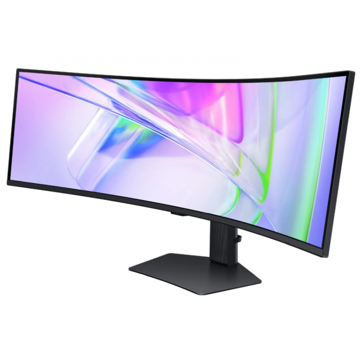 Монитор Samsung 49" 49C950 VA DQHD 120 Hz, 4 ms GTG, 5120x1440,USB-C 90W, USB 3.0, HDMI, Speakers, Black - LS49C950UAUXEN