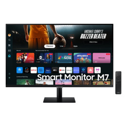 Монитор Samsung 32DM702 32" VA LED, SMART 3840x2160, USB, HDMI, USB-C, Wi-Fi 5, Bluetooth, Speakers, Black - LS32DM702UUXDU
