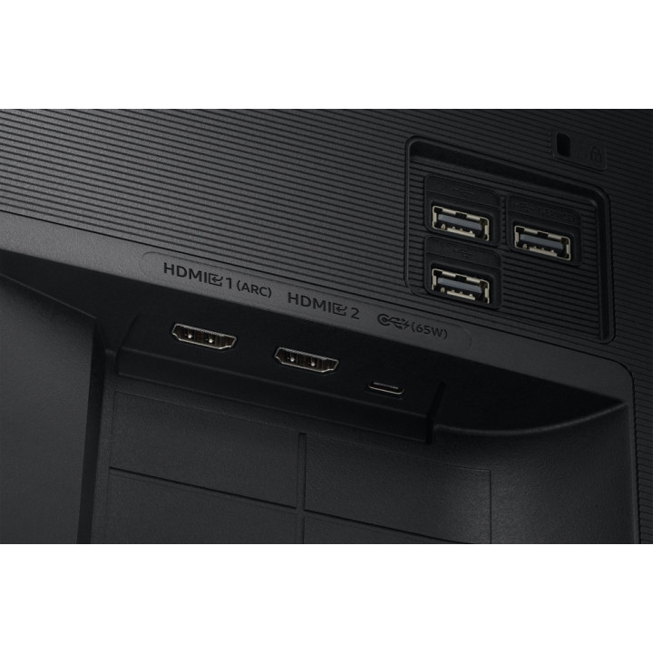 Монитор Samsung 32DM702 32" VA LED, SMART 3840x2160, USB, HDMI, USB-C, Wi-Fi 5, Bluetooth, Speakers, Black - LS32DM702UUXDU