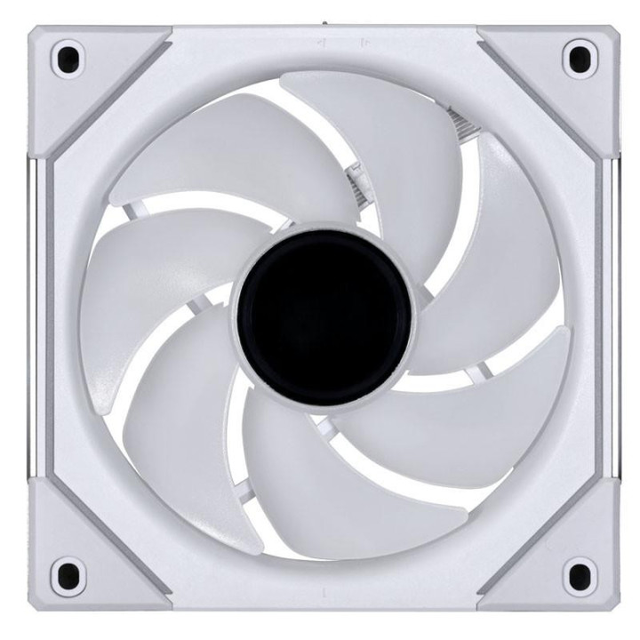 Комплект вентилатор 3 броя Lian-Li UNI SL-INF 120, ARGB, 3 Fan комплект, Включен контролер, Бял - G99.12SLIN3W.00