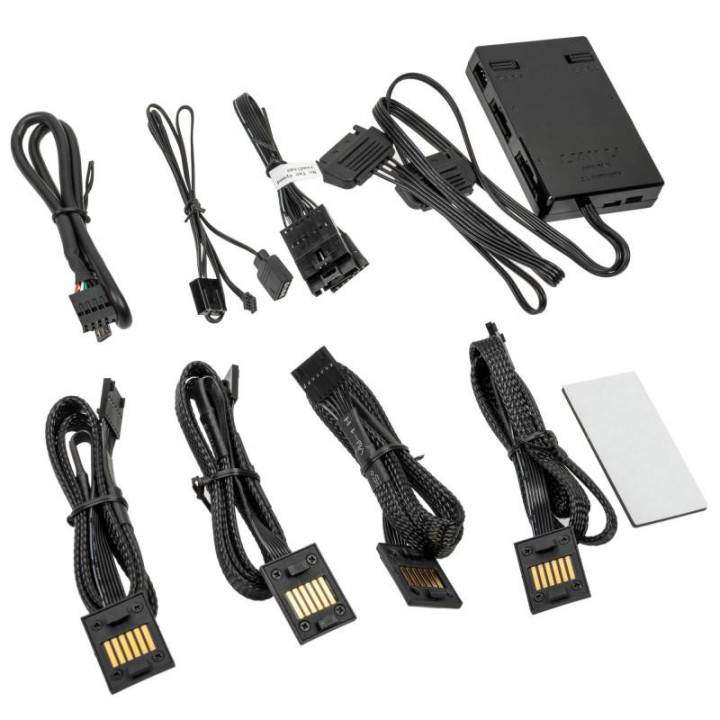 Контролер Lian Li UNI HUB SL-NF Controller, L-Connect 3, черен - LULI-083