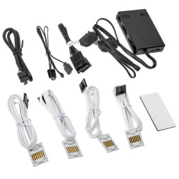 Контролер Lian Li UNI HUB SL-NF Controller, L-Connect 3, бял - LULI-084
