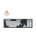 Безжична геймърска механичка клавиатура Keychron Q6 MAX Gateron Jupiter Red Switch, Carbon Black - Q6M-M1