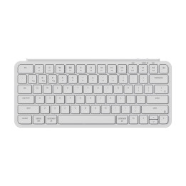 Безжична геймърска механичка клавиатура Keychron B1 Pro Ultra-Slim, Ivory White - B1P-K8