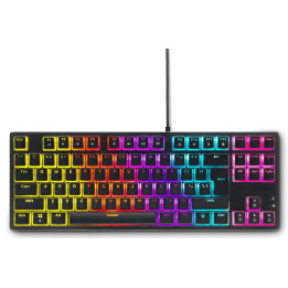 Геймърска механична клавиатура Spartan Gear Lochos 2 RGB TKL, черен - EDM-082715