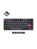 Геймърска механична клавиатура Keychron K3 Pro QMK/VIA Hot-Swappable Gateron Low Profile Brown Switch, RGB Backlight - K3P-H3