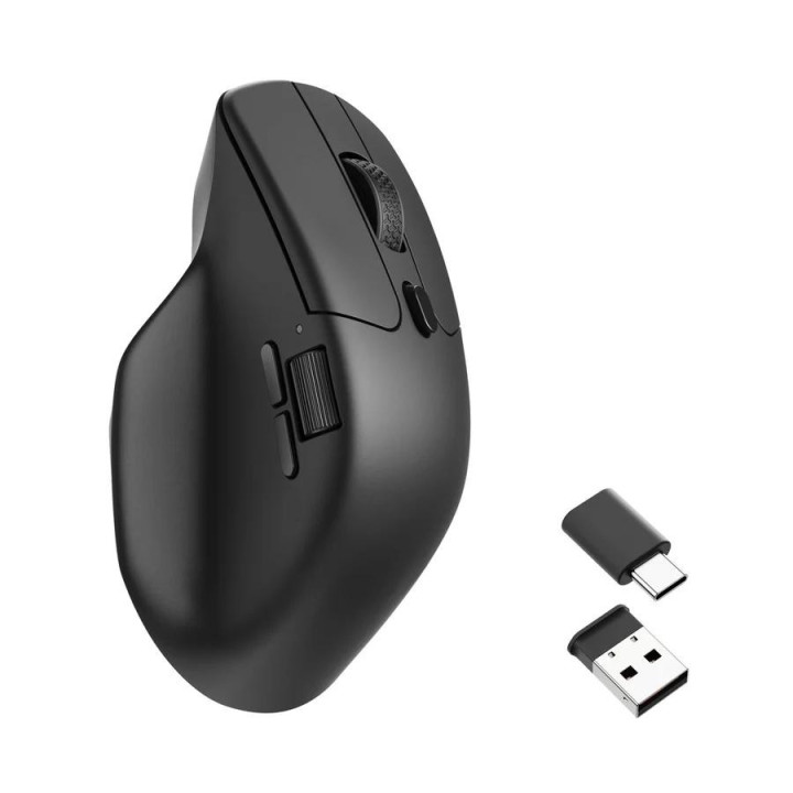 Безжична геймърска мишка Keychron M6 1000Hz, Matte Black - M6-A1