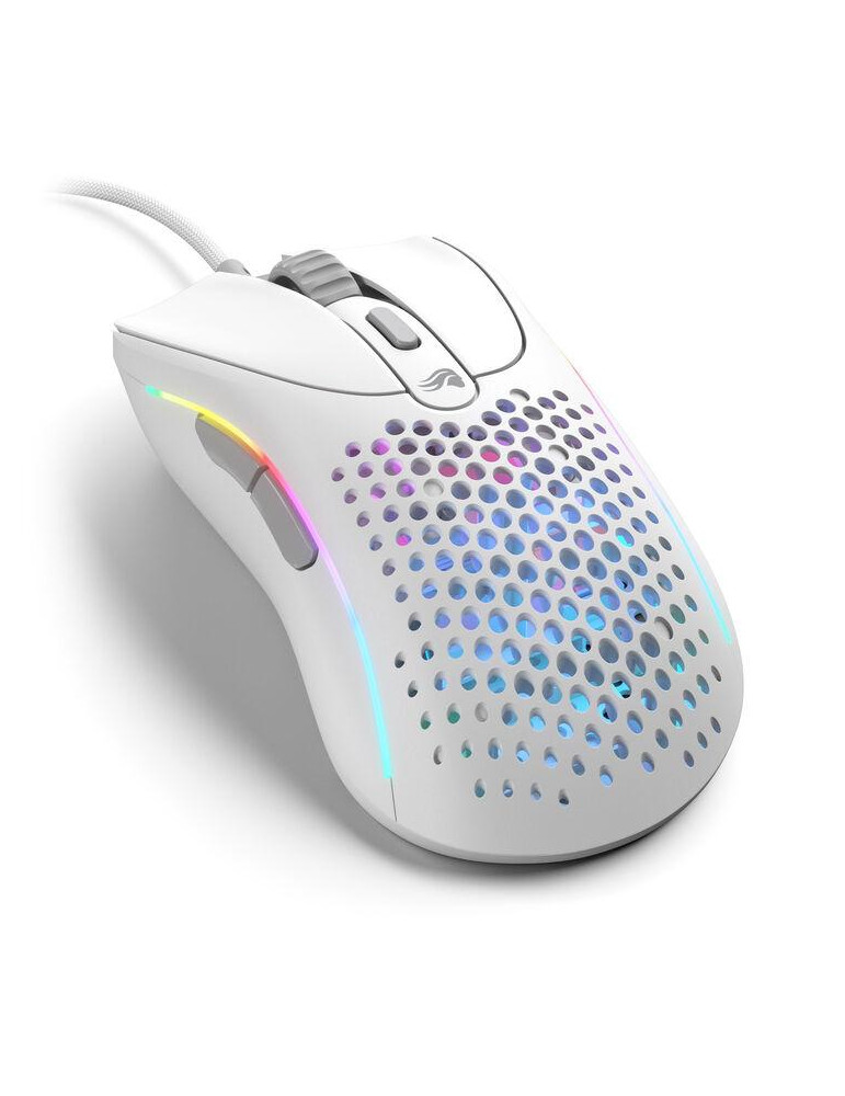 Геймърска мишка Glorious Model D 2, Matte White - GLO-MS-DV2-MW