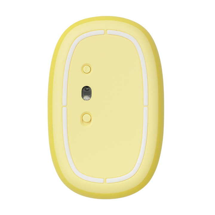 Безжична тиха мишка RAPOO M660, Multi-mode, Свързване с 3 у-ва, Жълта - RAPOO-14382