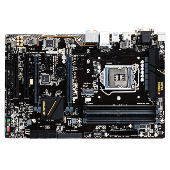 Дънна платка Gigabyte B150-HD3 LGA1151