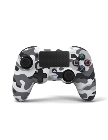 Безжичен геймпад Nacon Asymetric Wireless Controller, PS4, Сив - PS4OFPADWLCAMOGREY