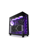 Кутия за компютър NZXT H6 Flow RGB Matte Black - Middle Tower - CC-H61FB-R1
