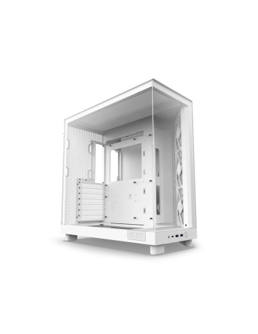 Кутия за компютър NZXT H6 Flow Matte White - Middle Tower - CC-H61FW-01