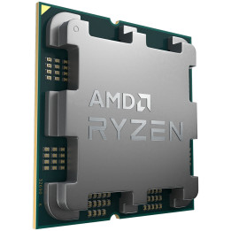 Процесор AMD Ryzen 5 7600X, 6C/12T, 4.7/5.0GHz Boost, 38MB, 105W, AM5, with Radeon Graphics, без охладител и опаковка - 100-000000593