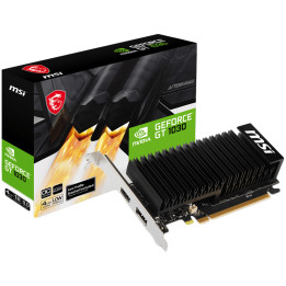 Видео карта MSI GeForce GT 1030 4GHD4 LP OC, 4GB DDR4, 64-bit, 2100MHz Memory Speed, 1430MHz Boost, 384 CUDA Cores, 1x DisplayPort 1.4a, HDMI 2.1, 300W Recommended PSU, 3Y - GT_1030_4GHD4_LP_OC