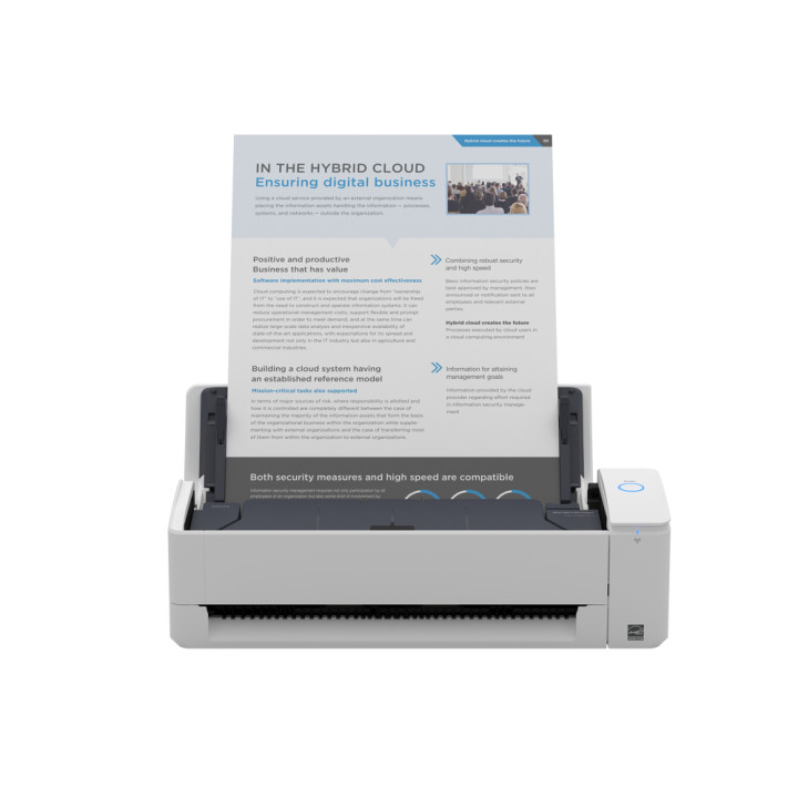 Документен скенер Ricoh ScanSnap iX1300, ADF, 30 ppm, 600 dpi, USB, WiFi - PA03805-B001