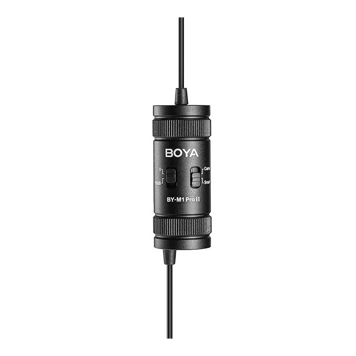 Микрофон брошка BOYA BY-M1 PRO II, 3.5mm жак