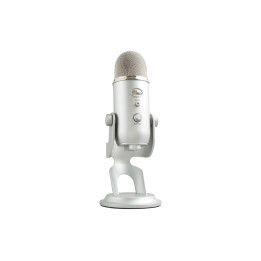 Настолен микрофон Logitech Blue YETI - Silver - 988-000238