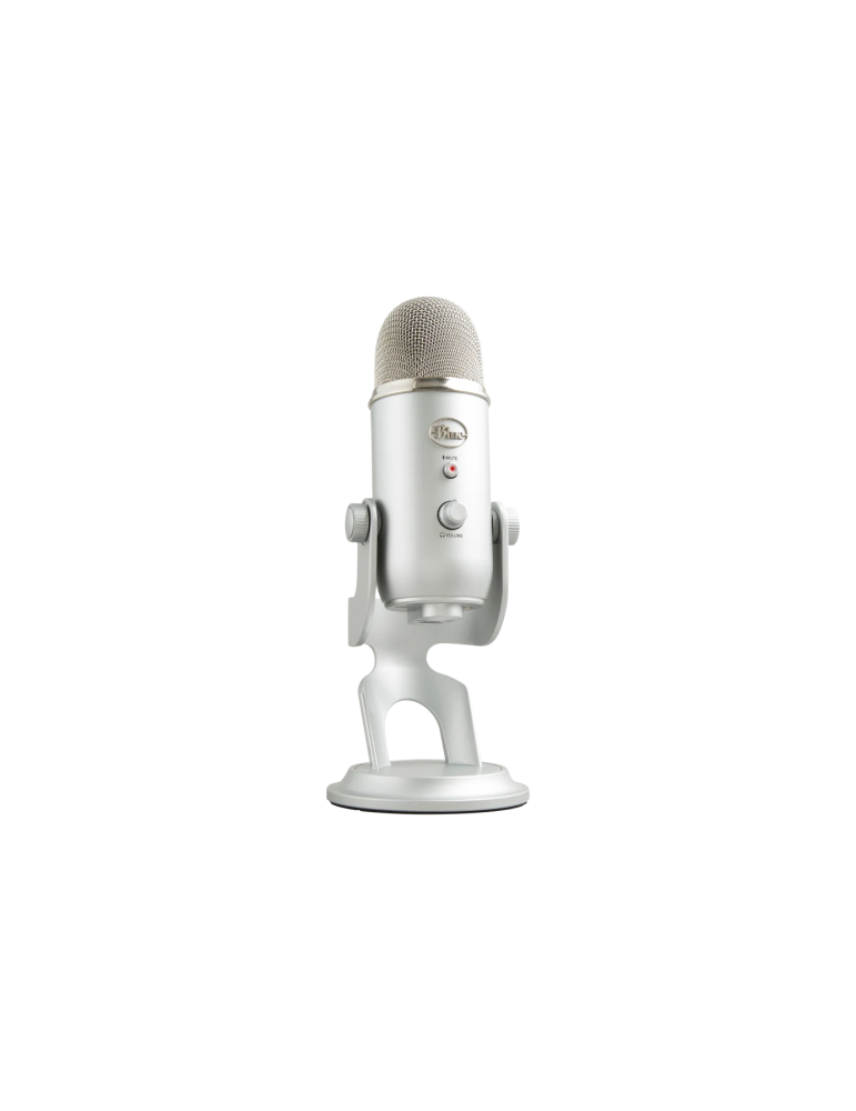 Настолен микрофон Logitech Blue YETI - Silver - 988-000238