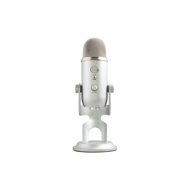 Настолен микрофон Logitech Blue YETI - Silver - 988-000238