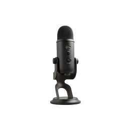 Настолен микрофон Logitech Blue YETI - Blackout - 988-000229