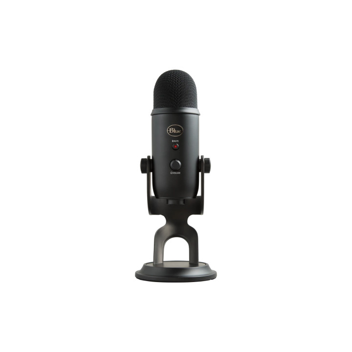 Настолен микрофон Logitech Blue YETI - Blackout - 988-000229