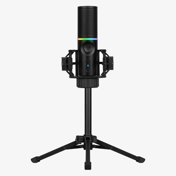 Настолен микрофон Streamplify MIC RGB, USB-A, стойка трипод - GAPL-1216