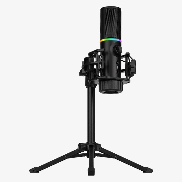Настолен микрофон Streamplify MIC RGB, USB-A, стойка трипод - GAPL-1216