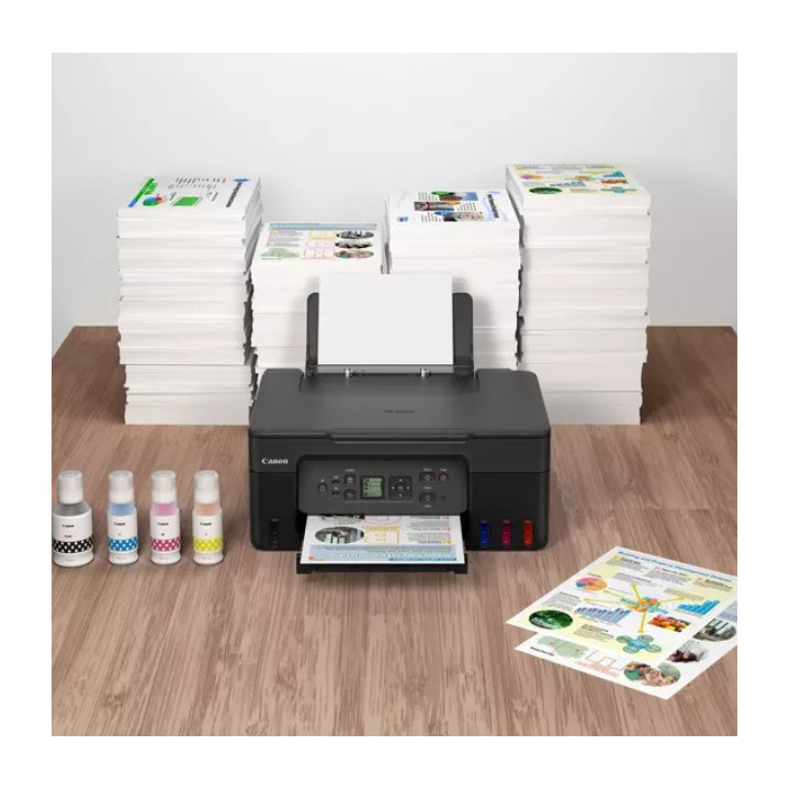 Мастилоструйно многофункционално устройство Canon PIXMA G3470 All-In-One, Black - 5805C009AA