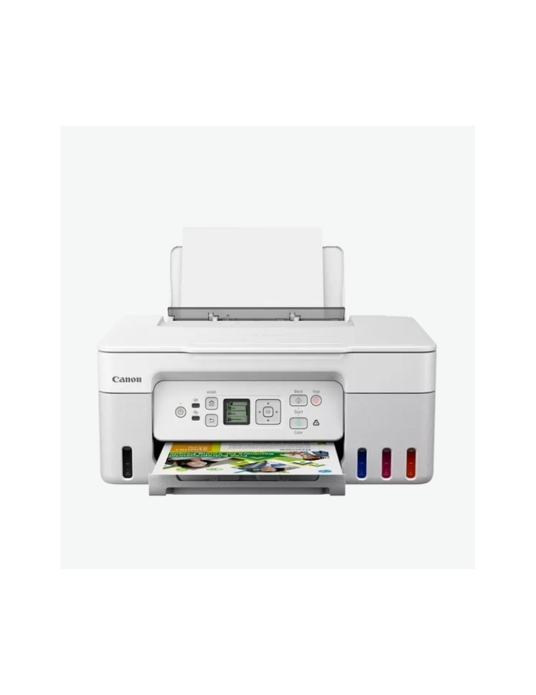 Мастилоструйно многофункционално устройство Canon PIXMA G3470 All-In-One, White - 5805C029AA