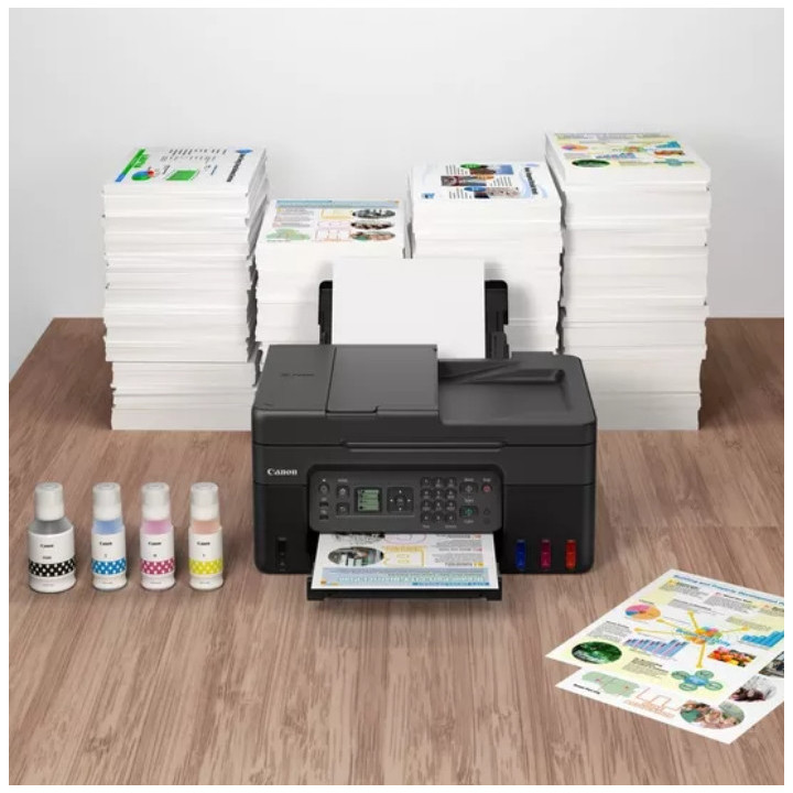 Мастилоструйно многофункционално устройство Canon PIXMA G4470 All-In-One, Black - 5807C009AA