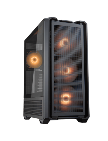 Кутия за компютър Cougar Case MX600 RGB, Full Tower, Mini ITX/Micro ATX / ATX / CEB / E-ATX, Type-C, RGB Button, 120mm ARGB fan, Tempered glass - CG3857C900001