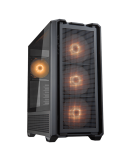 Кутия за компютър Cougar Case MX600 RGB, Full Tower, Mini ITX/Micro ATX / ATX / CEB / E-ATX, Type-C, RGB Button, 120mm ARGB fan, Tempered glass - CG3857C900001