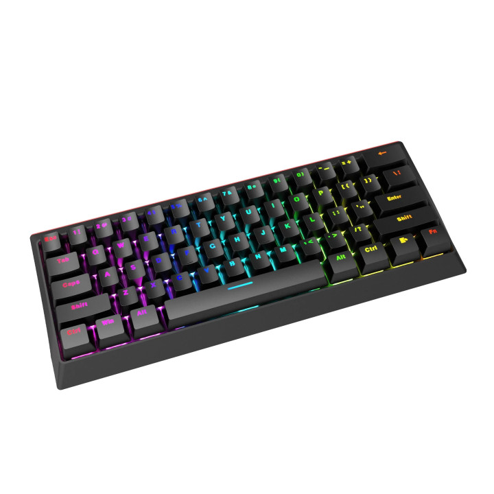 Механична геймърска клавиатура Marvo Hecate 61B KG962G, 61 keys TKL, BLUE switches - MARVO-KG962G-B
