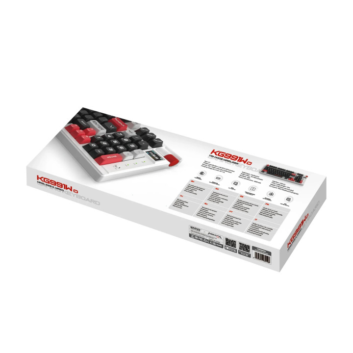 Безжична механична геймърска клавиатура Marvo Monka Storm KG991W, Bluetooth 5.0, 97 keys - MARVO-KG991W