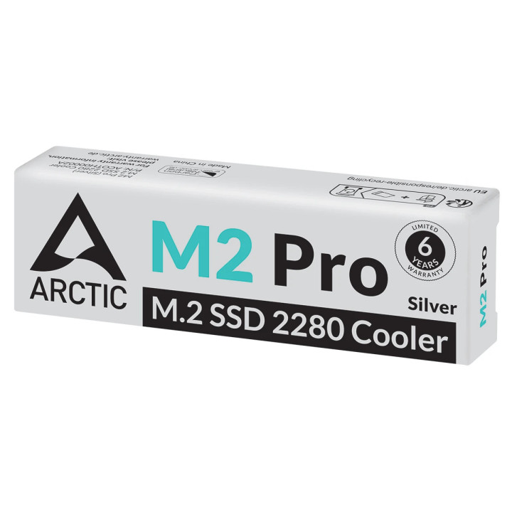 Охладител за SSD Arctic M2 Pro (Silver), M.2 2280  - ACOTH00002A