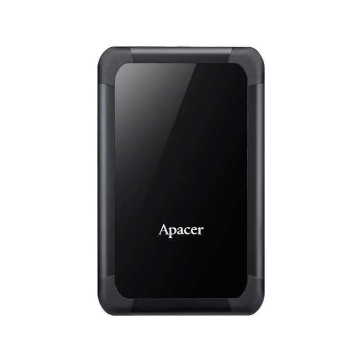 Външен хард диск Apacer 2TB AC532 USB 3.2 Gen 1, Shockproof, Black - AP2TBAC532B-1