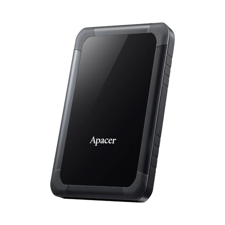 Външен хард диск Apacer 2TB AC532 USB 3.2 Gen 1, Shockproof, Black - AP2TBAC532B-1