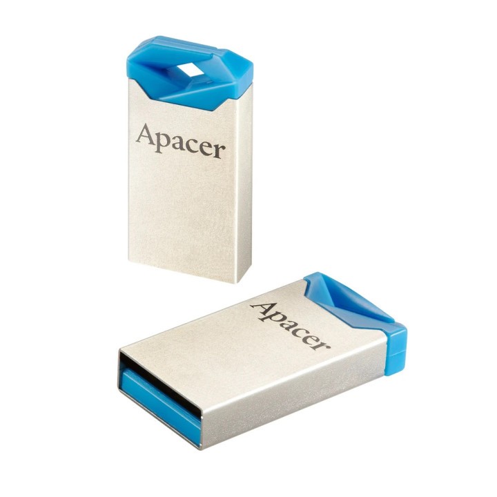 Флаш памет Apacer 64GB AH111  USB 2.0, Blue - AP64GAH111U-1