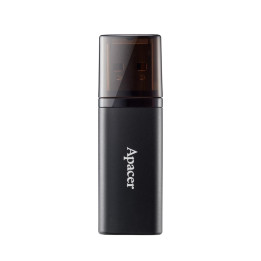 Флаш памет Apacer 64GB AH25B  USB 3.2 Gen 1, Black - AP64GAH25BB-1