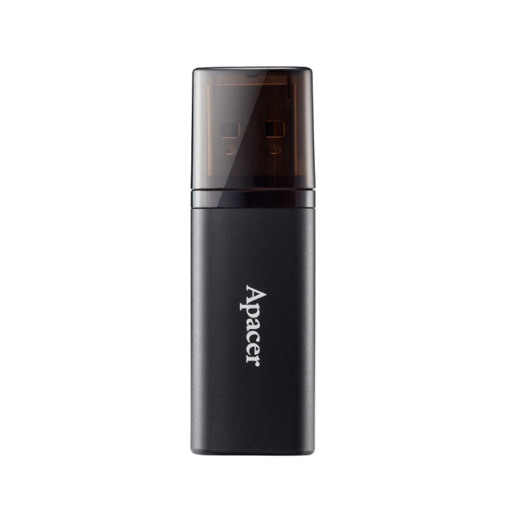 Флаш памет Apacer 64GB AH25B  USB 3.2 Gen 1, Black - AP64GAH25BB-1